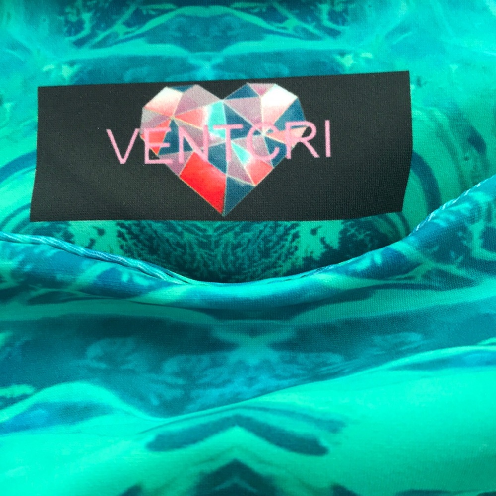 VENTCRI Splender Swirl Tie Dye Boho Yoga Leggings - Picture 7 of 8